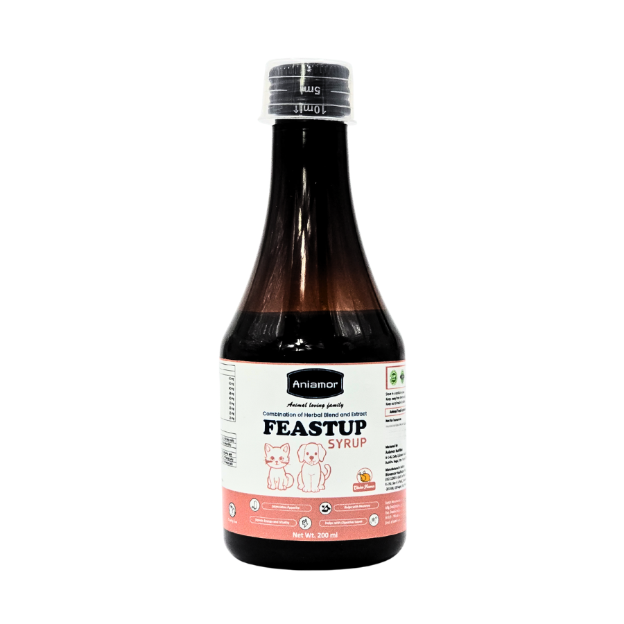 Aniamor Pet Supplements Feastup Syrup 200ml (Appetite Booster)