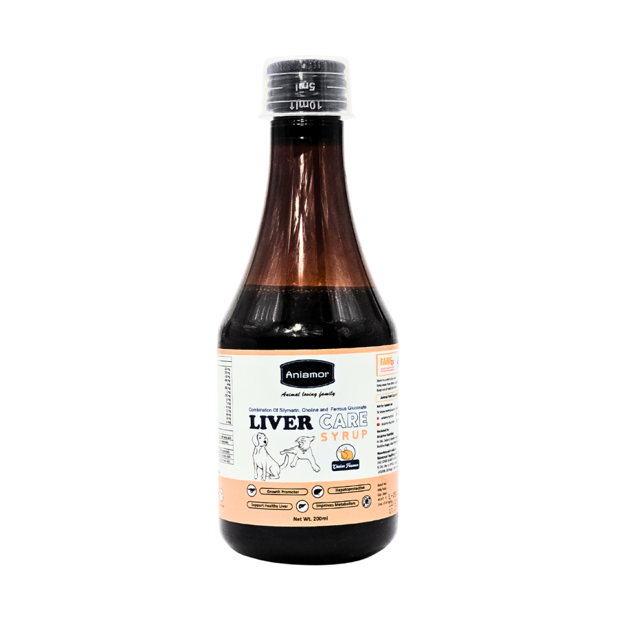 Aniamor Pet Supplements Liver Care Syrup 200ml
