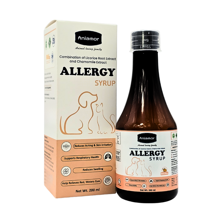 Aniamor Pet Supplements Allergy Syrup 200ml