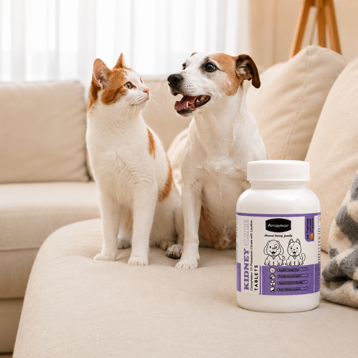 Aniamor Pet Supplements Kidney Care Tablets 60 pcs - Chicken Flavor