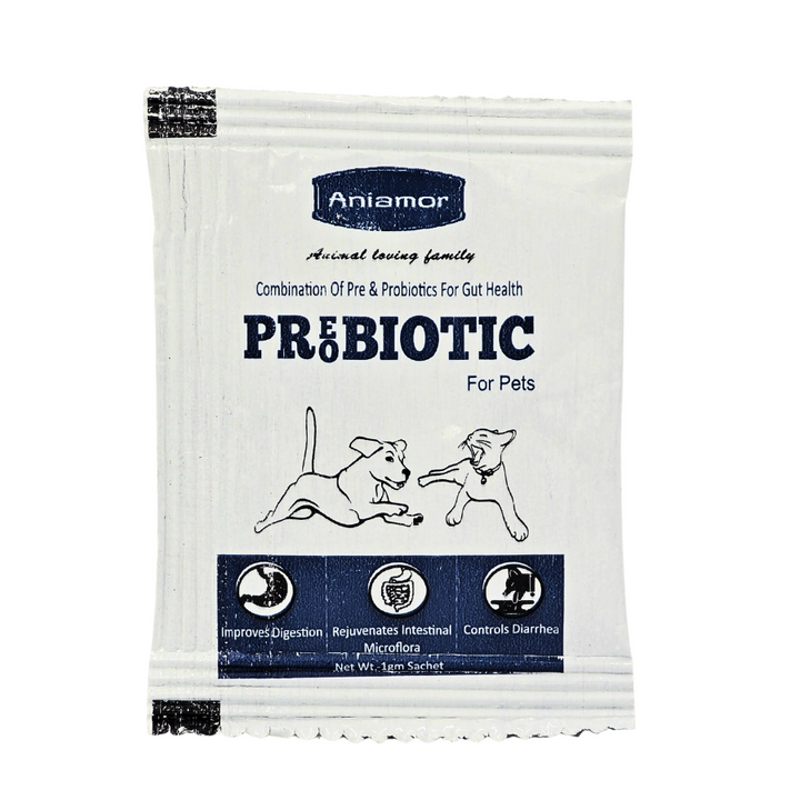 Aniamor Pet Supplements Prebiotic &amp; Probiotic for Pets 1g x 20 sachet