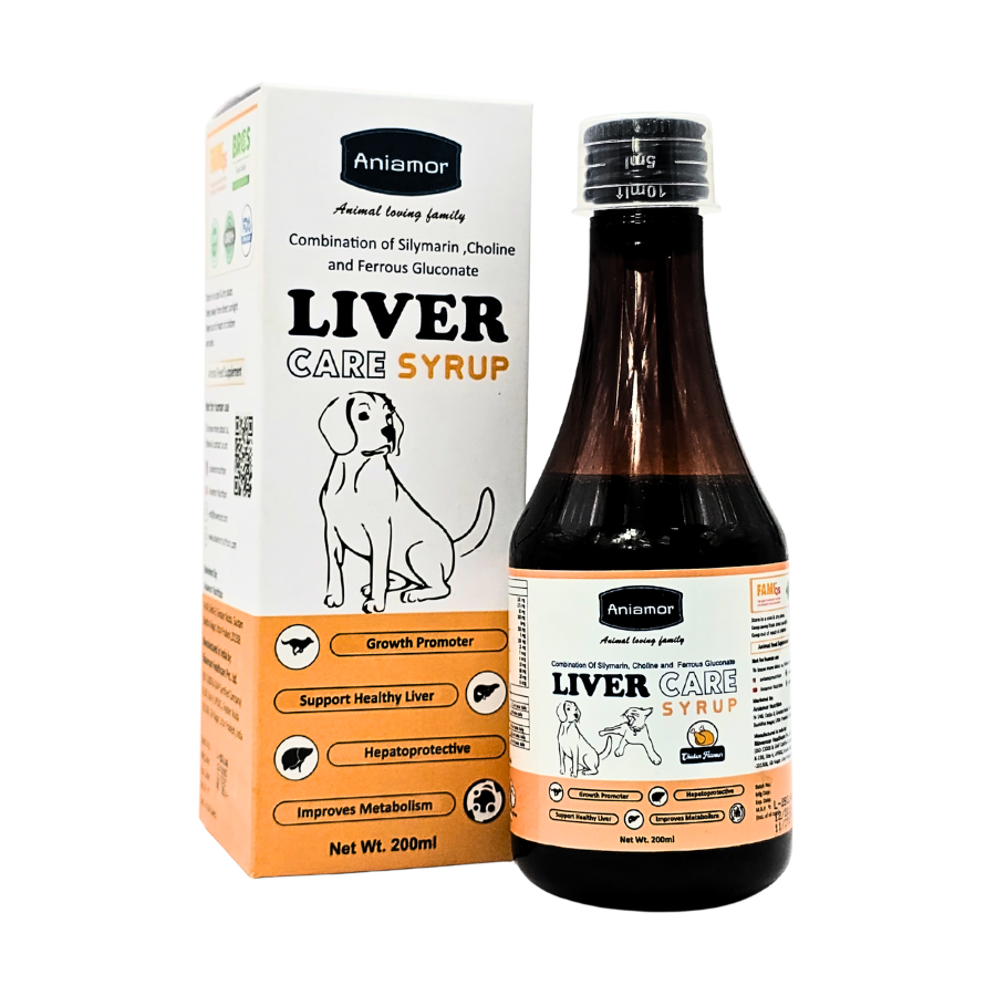 Aniamor Pet Supplements Liver Care Syrup 200ml