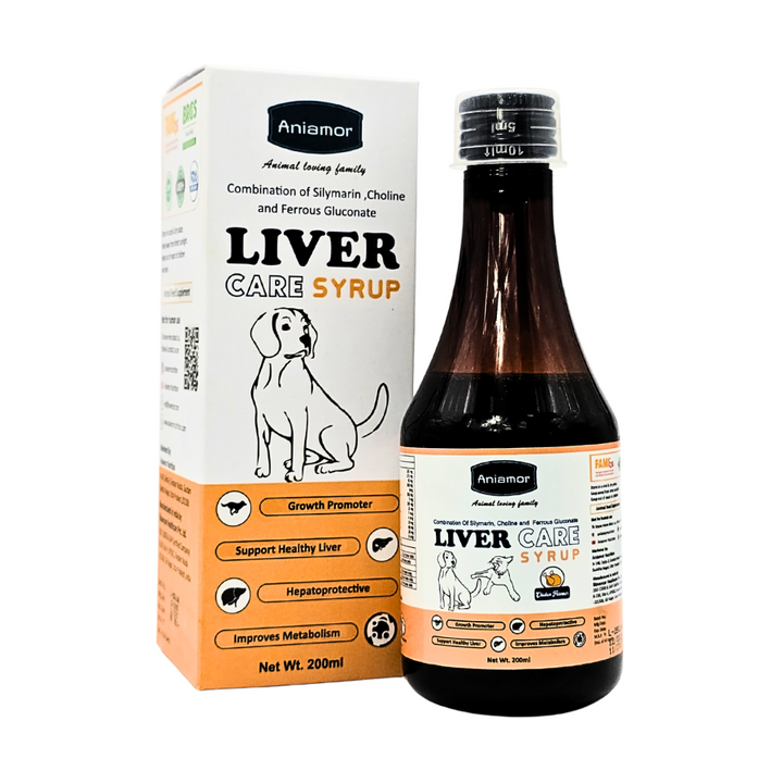 Aniamor Pet Supplements Liver Care Syrup 200ml