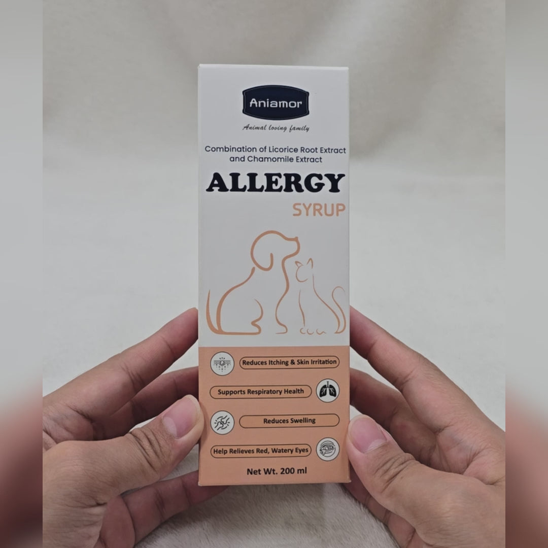 Aniamor Pet Supplements Allergy Syrup 200ml
