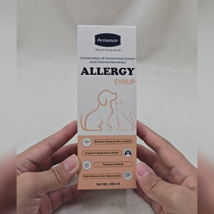 Aniamor Pet Supplements Allergy Syrup 200ml